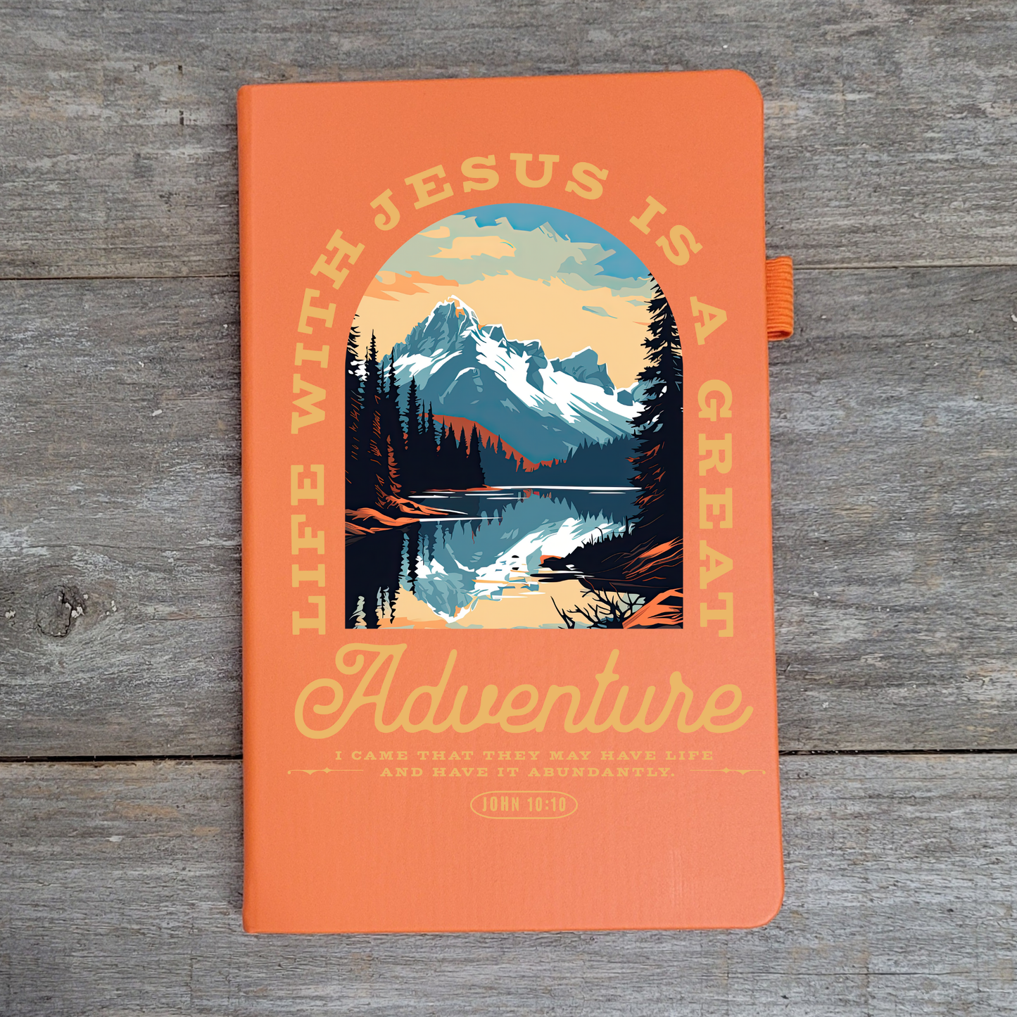 Life With Jesus Is Great - Hard Cover
