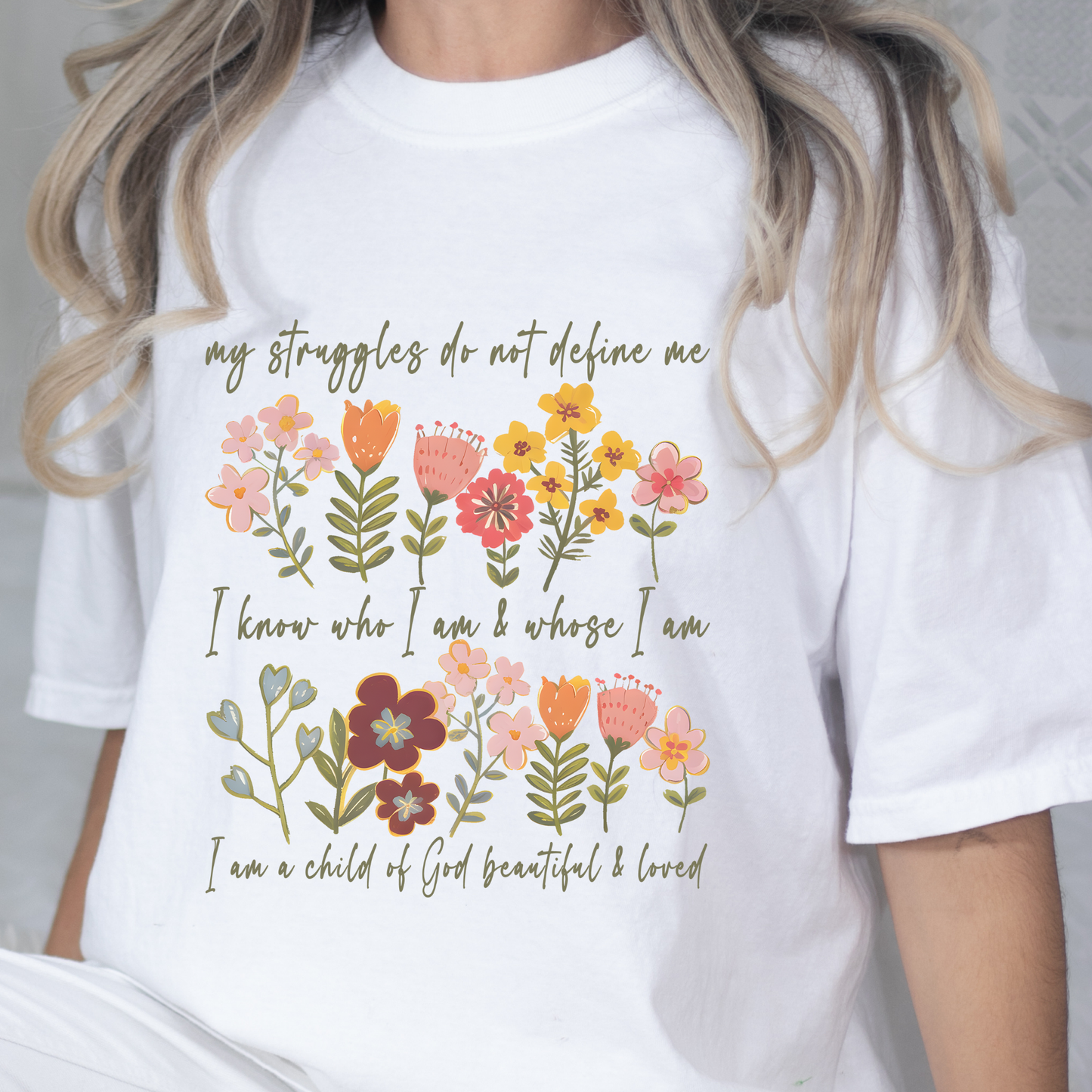 My Struggles Do Not Define Me Graphic Tee