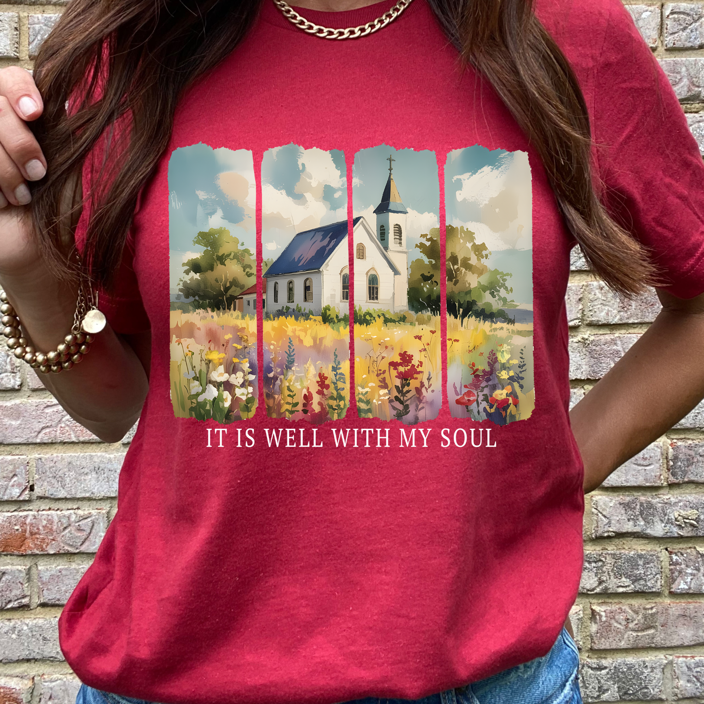 Little White Church Graphic Tee