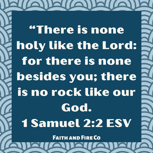 There is no rock like our God.