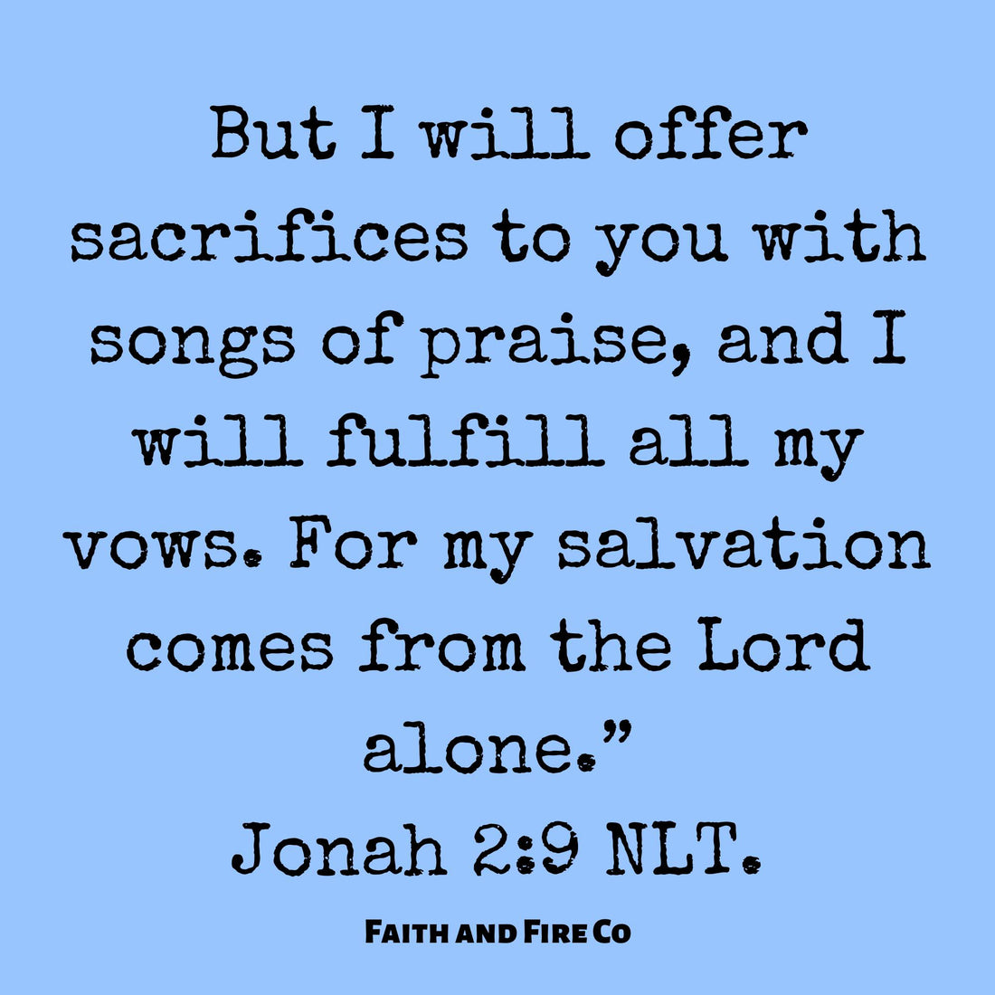 Don't forget to praise