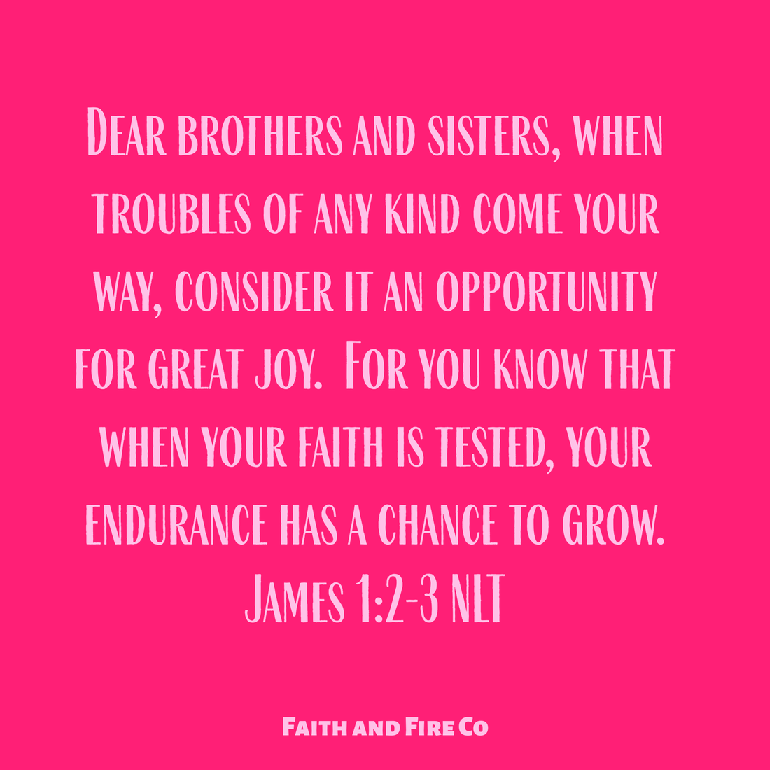 Troubles give us an Opportunity to Grow.