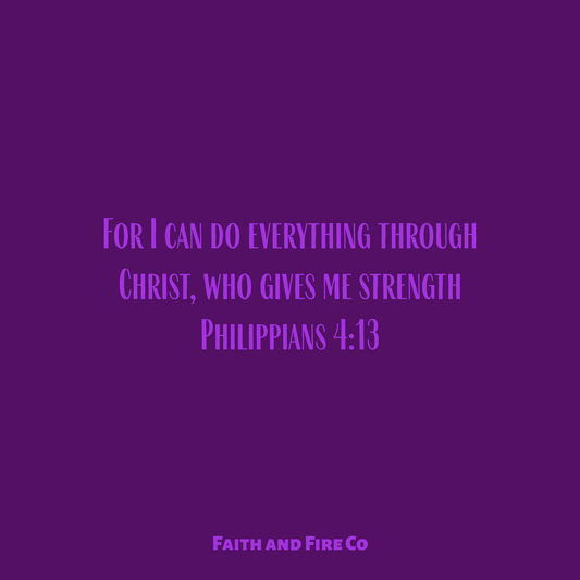 I can do everything through Christ
