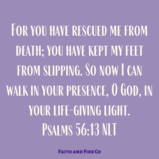 God rescued us from our sin and darkness.