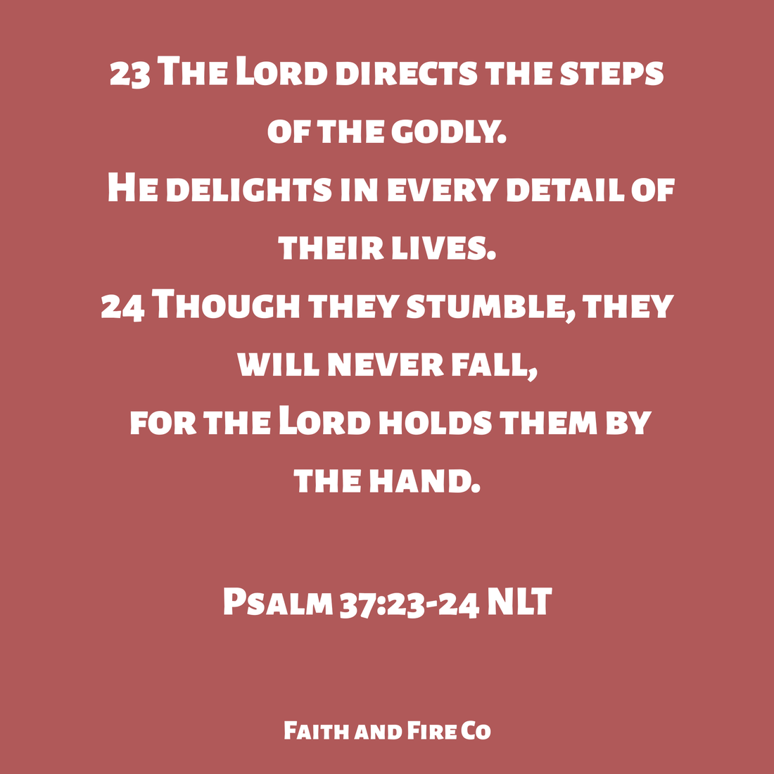 God is guiding your steps.