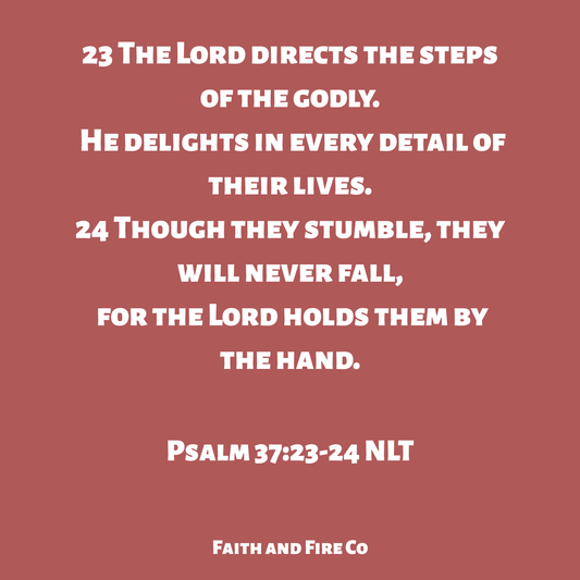 God is guiding your steps.