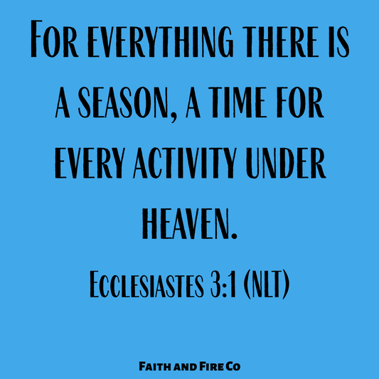 Every season has purpose, and God is working faithfully in you and through you.