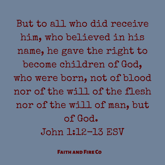 We are God's children.