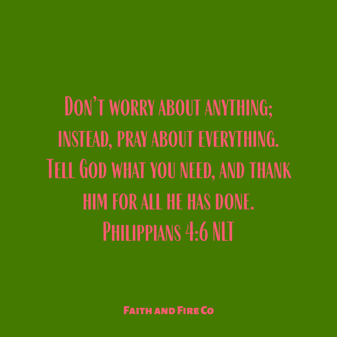 We have a God who fights for us