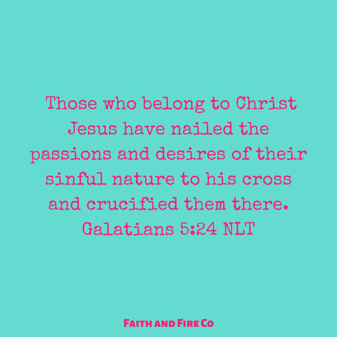 Have you let go of your sinful desires?