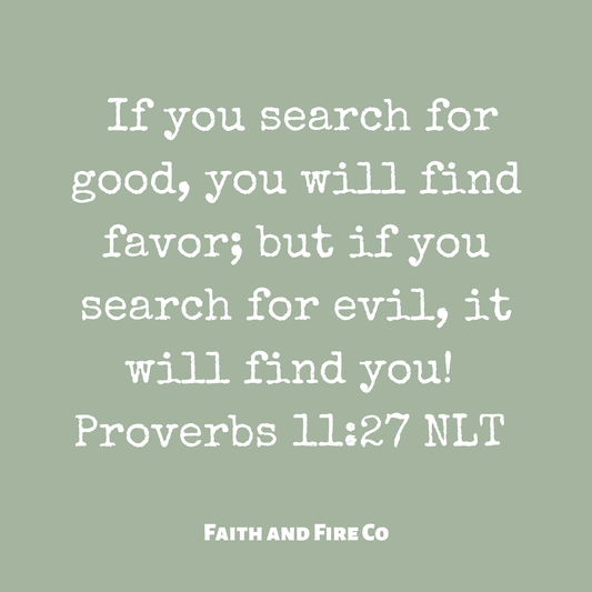 Proverbs 11:27 NLT