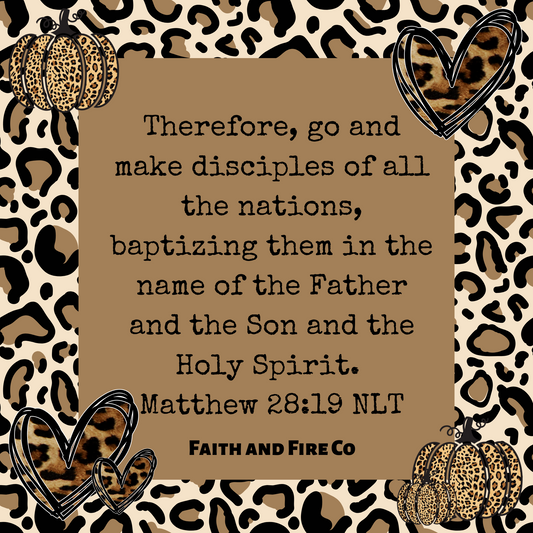 Matthew 28:19 NLT