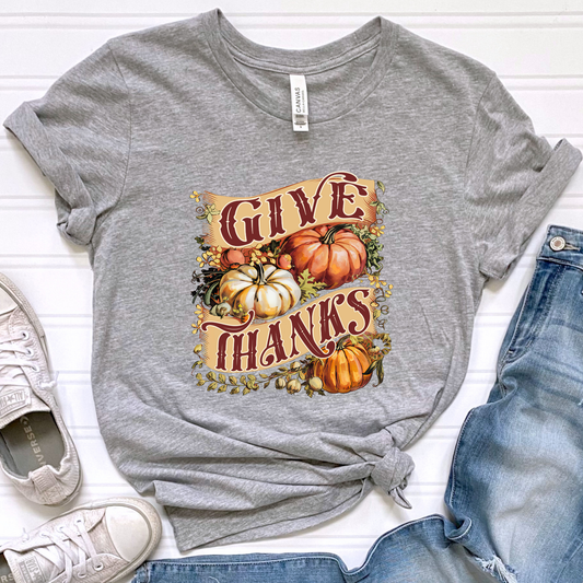 Give Thanks Graphic Tee