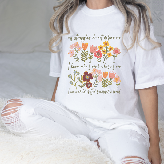 My Struggles Do Not Define Me Graphic Tee