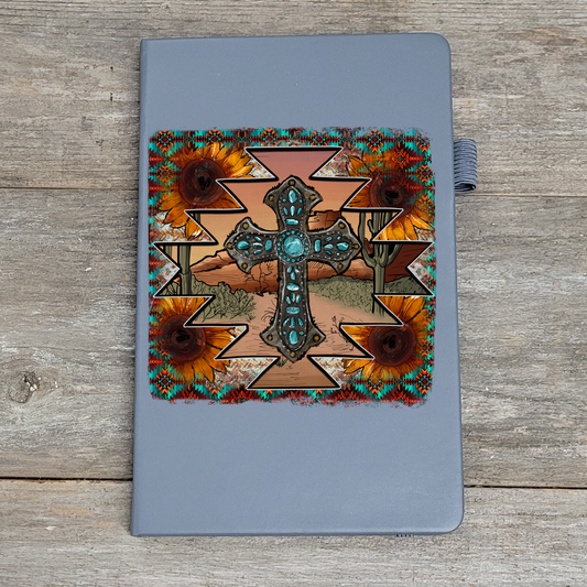 Western Rustic Cross - Hard Cover