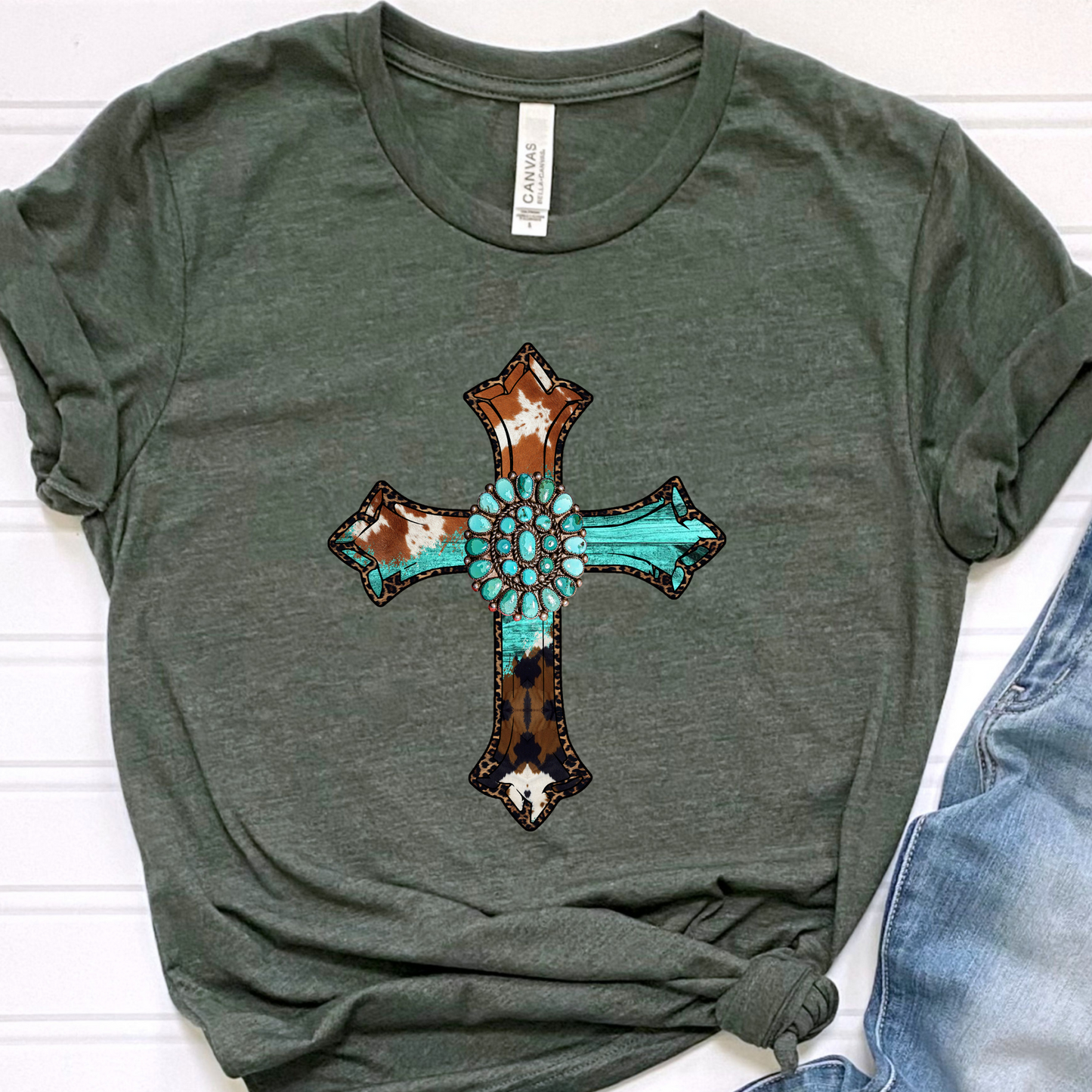 Western Cross Graphic Tee