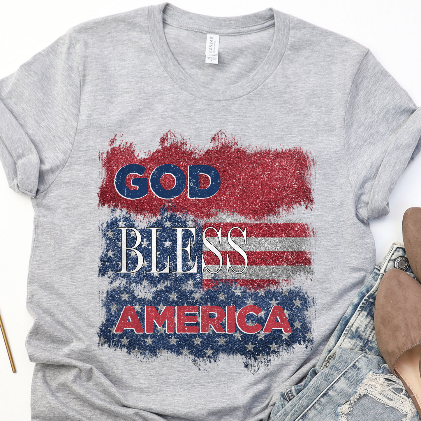 God Bless America Graphic Tee