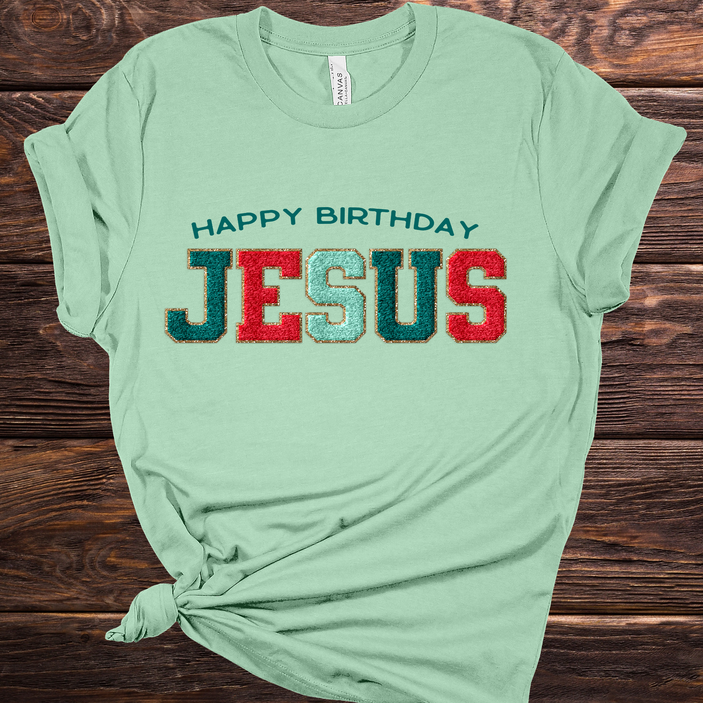 Happy Birthday Jesus Graphic Tee