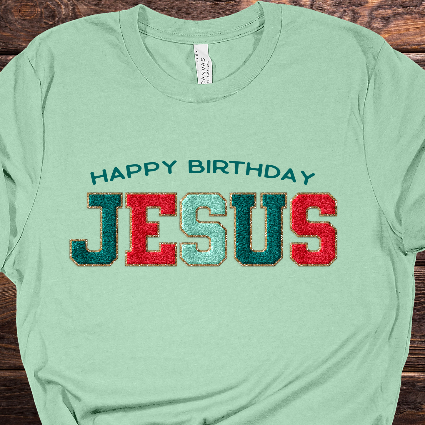 Happy Birthday Jesus Graphic Tee