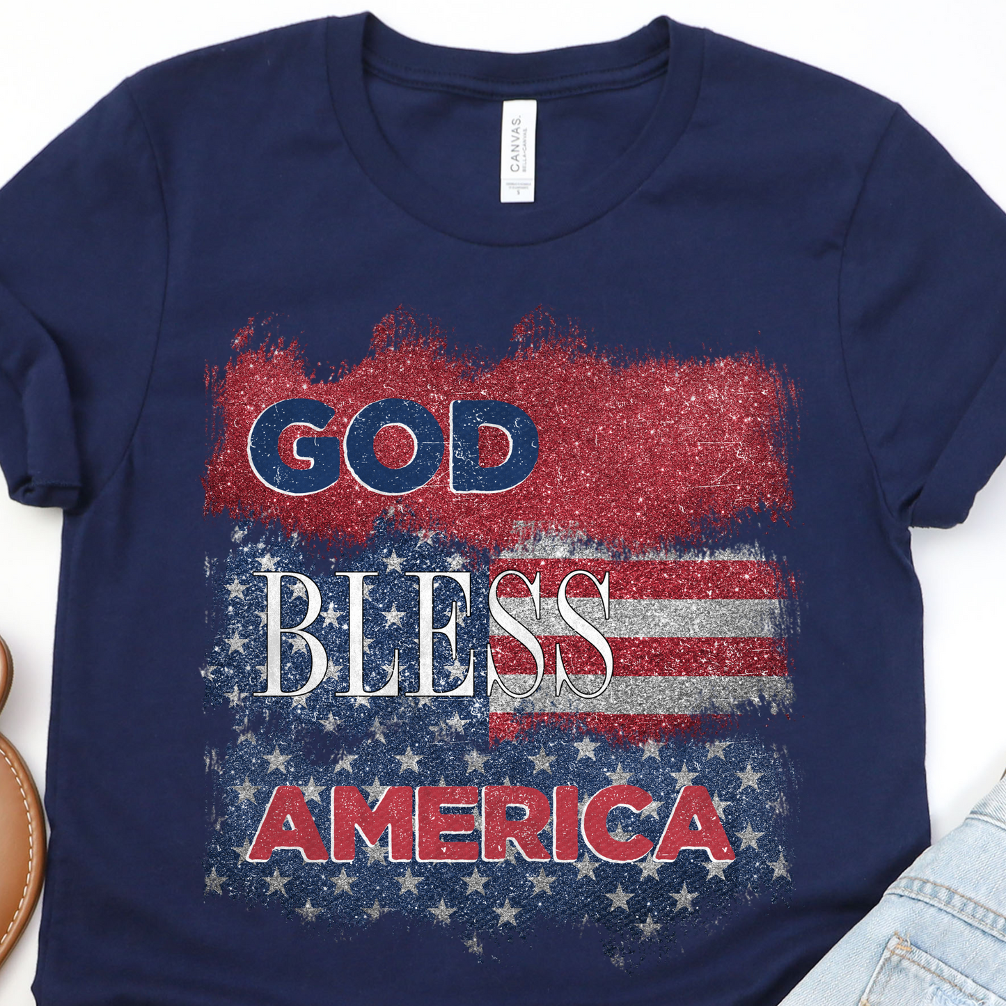 God Bless America Graphic Tee