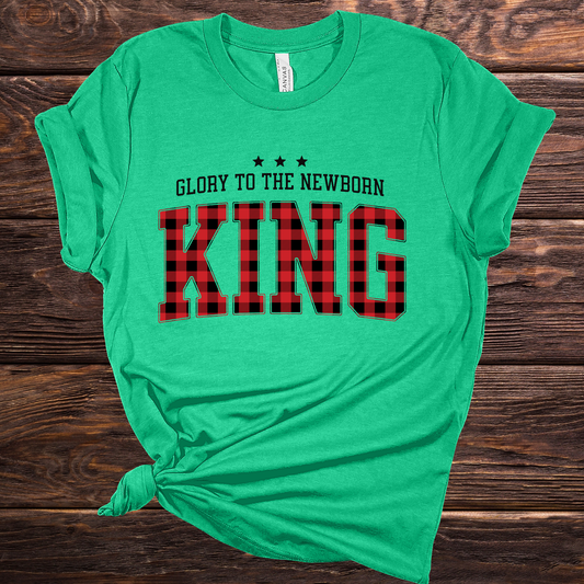 Glory to the Newborn King Graphic Tee