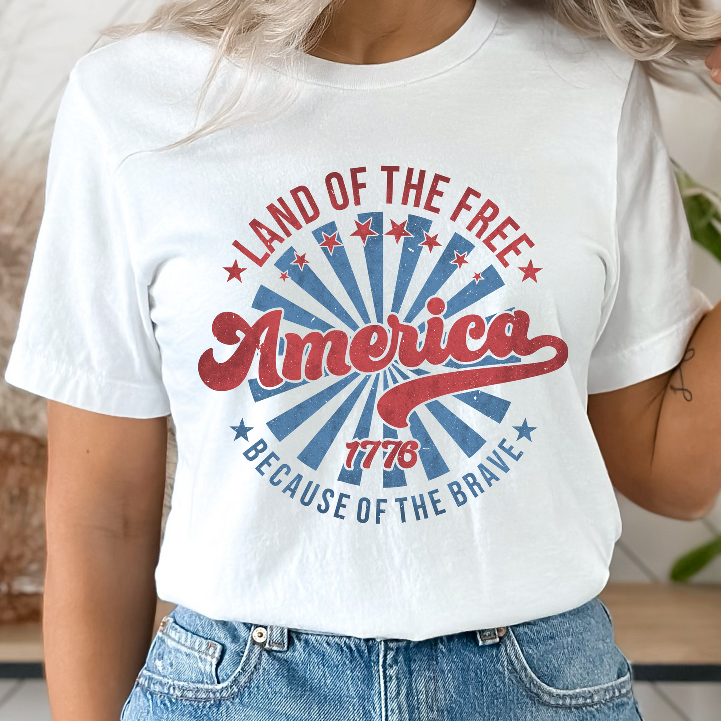 Land of the Free Graphic Tee