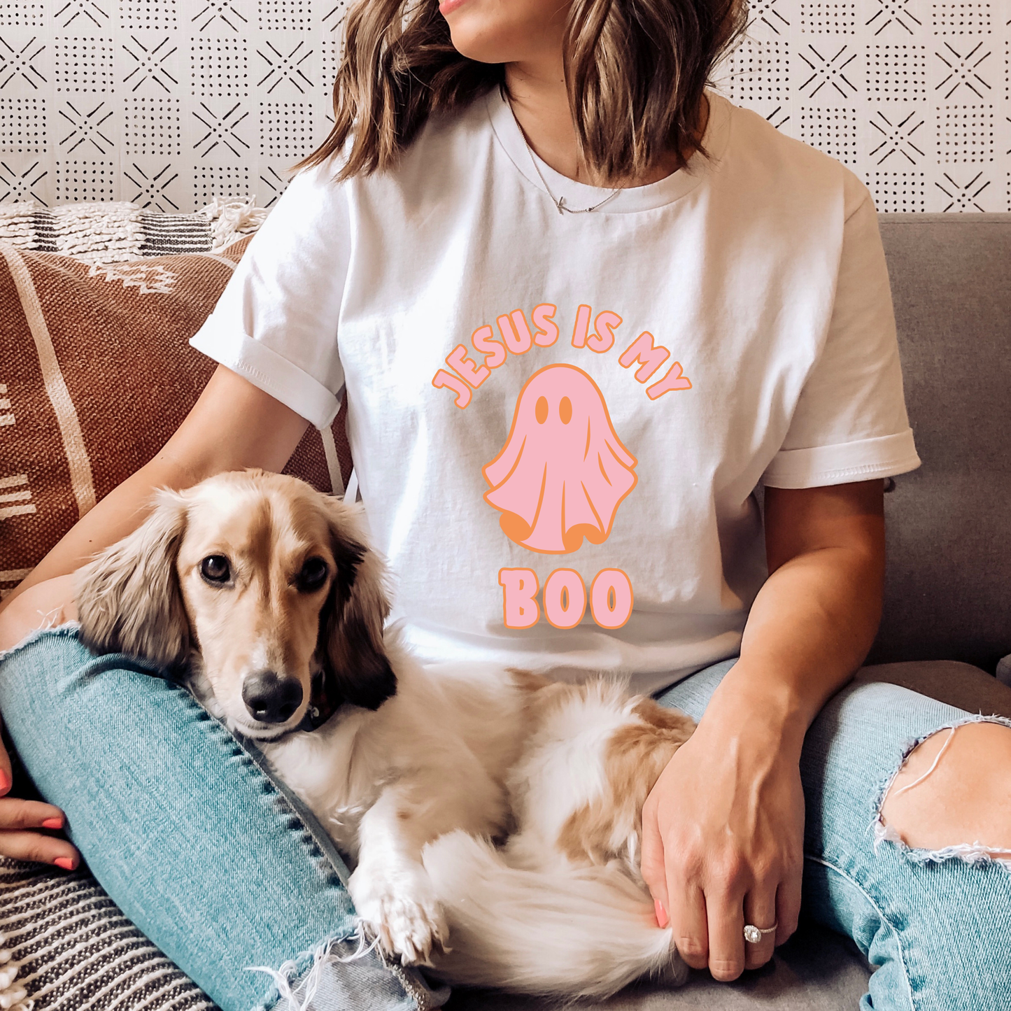 Jesus is My Boo Graphic Tee