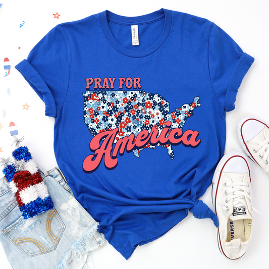 Pray for America Graphic Tee