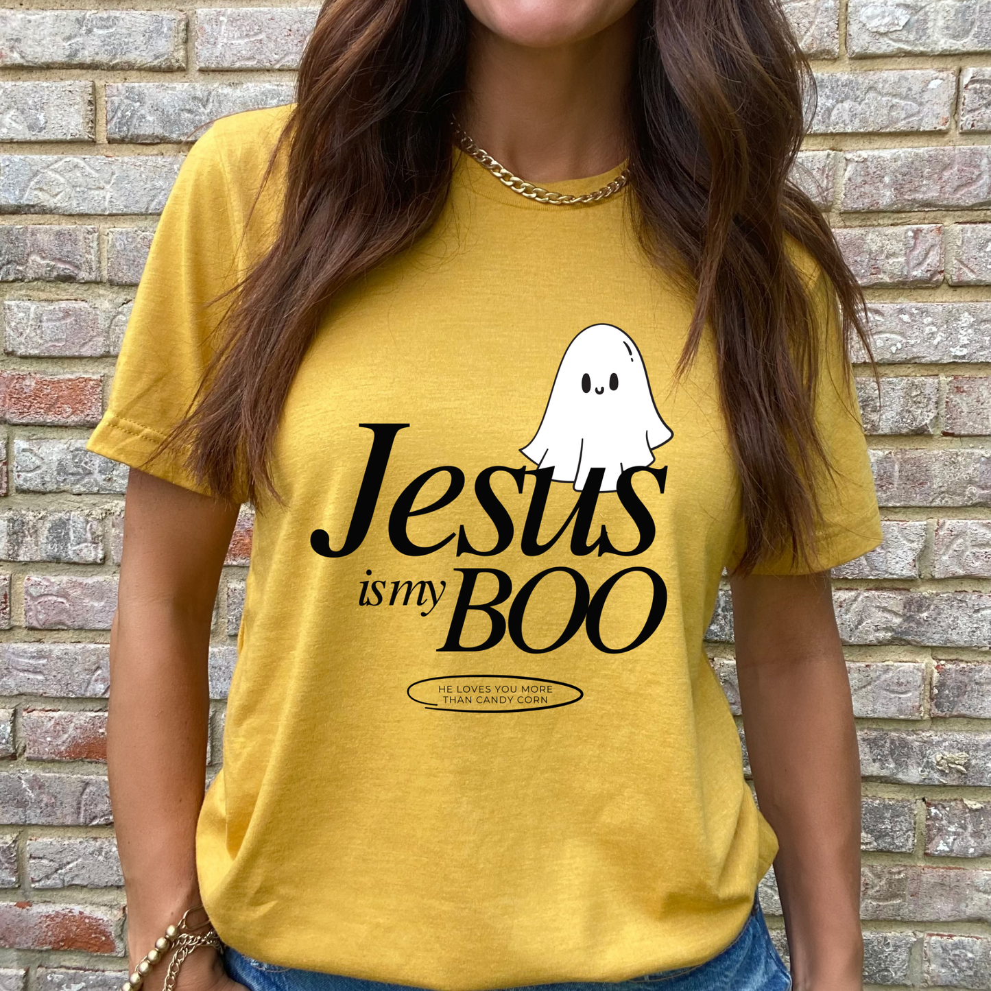 Jesus is My Boo Graphic Tee