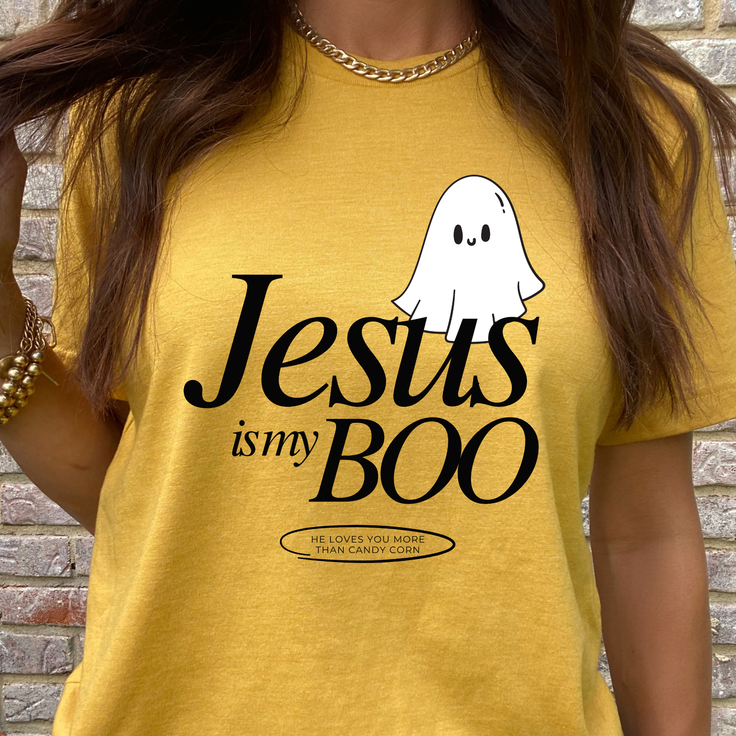 Jesus is My Boo Graphic Tee