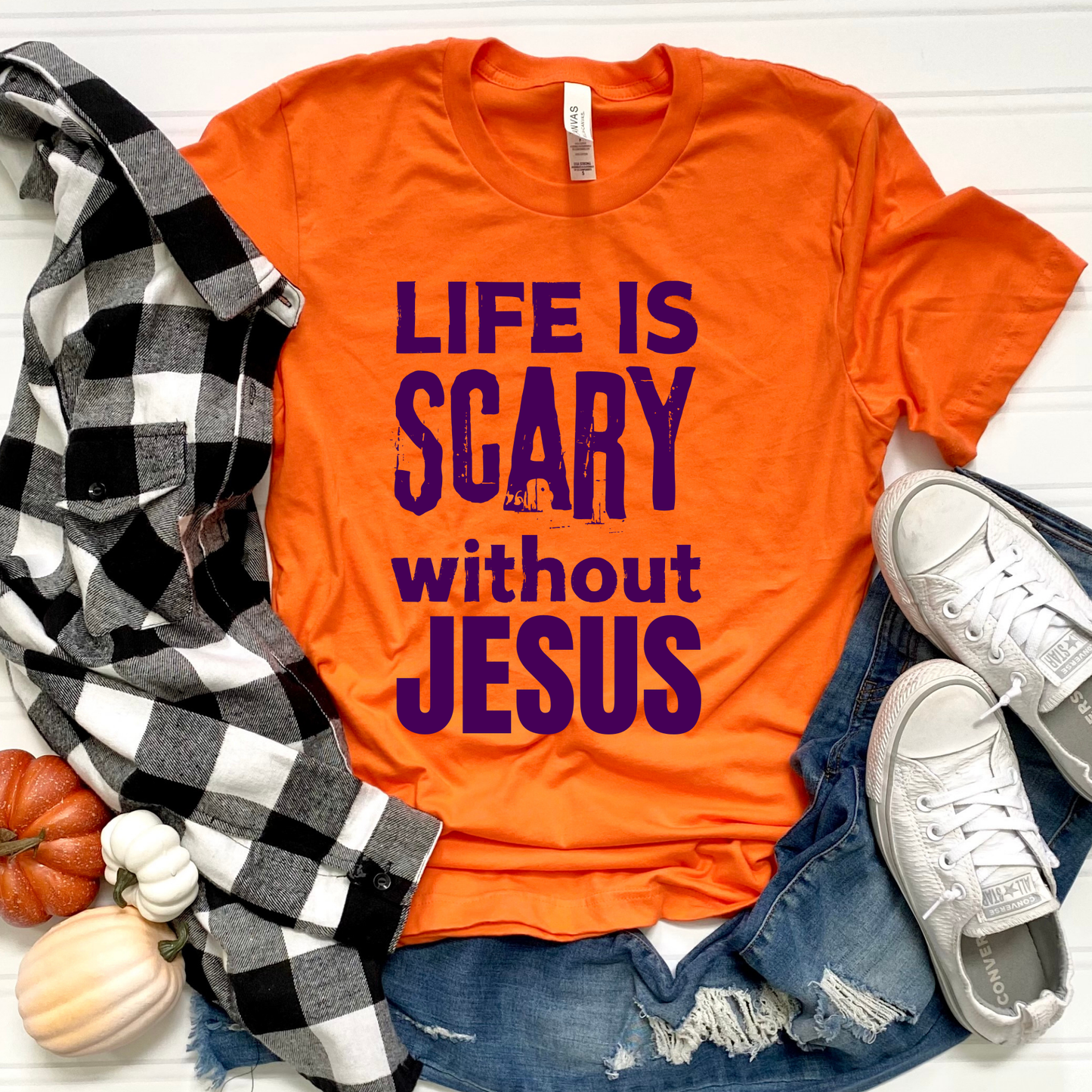 Life is Scary Graphic Tee