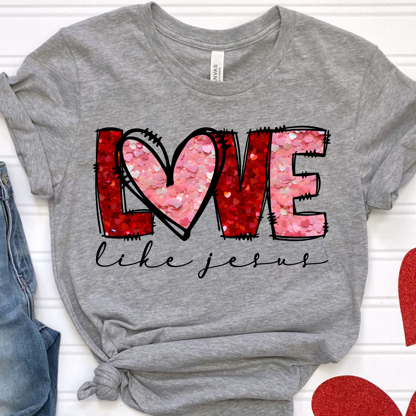 Love Like Jesus Graphic Tee