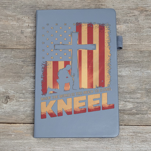 When The World Is Too Much To Stand Kneel - Hard Cover