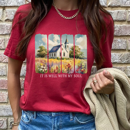 Little White Church Graphic Tee