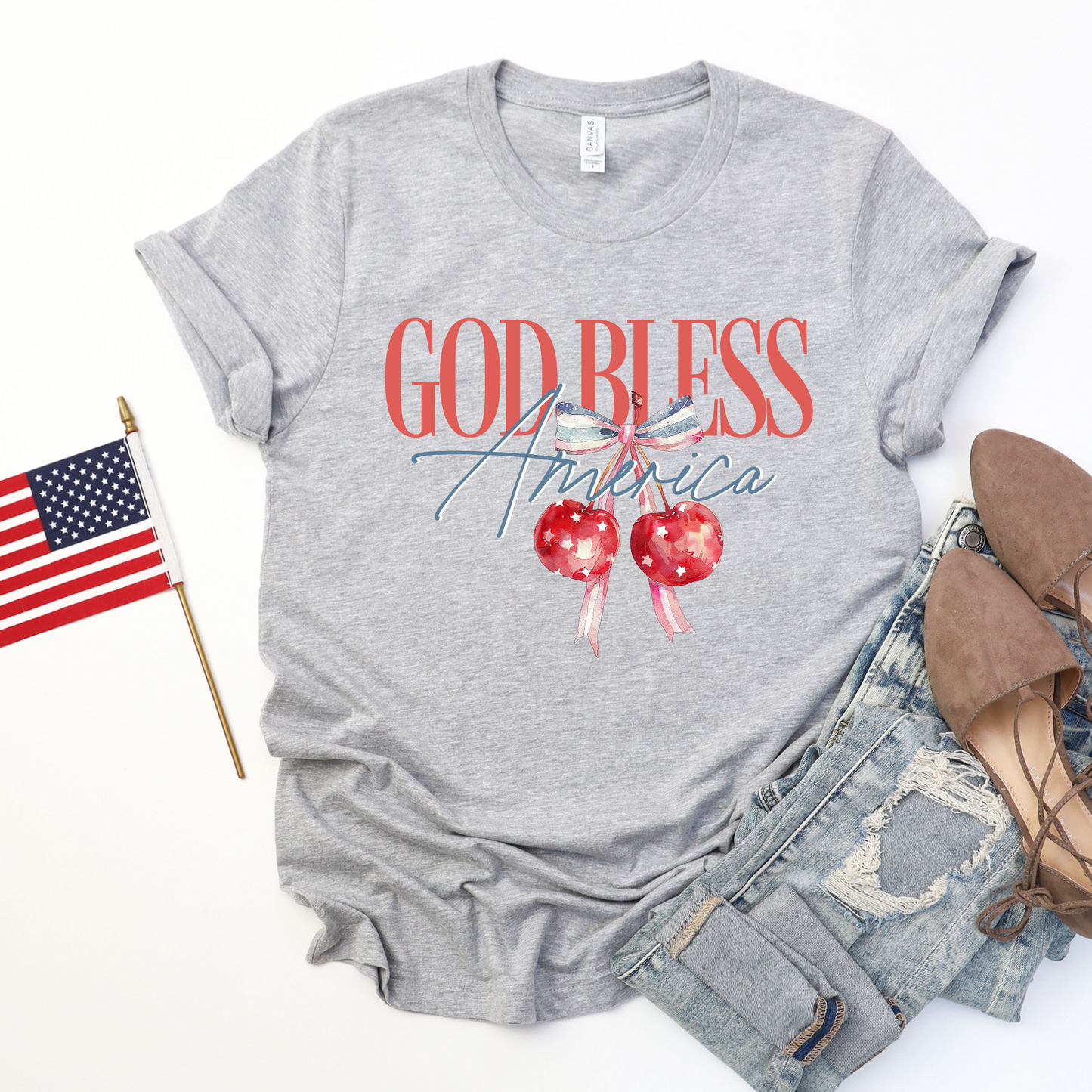 God Bless America Graphic Tee