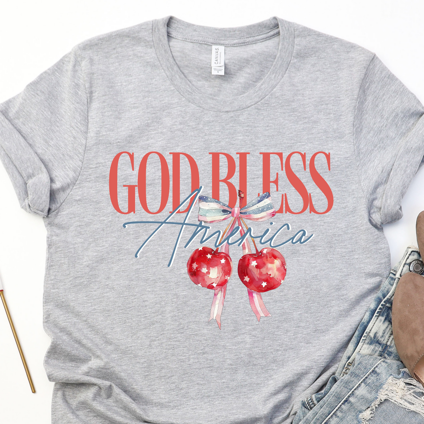 God Bless America Graphic Tee