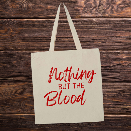 Nothing but the Blood Tote