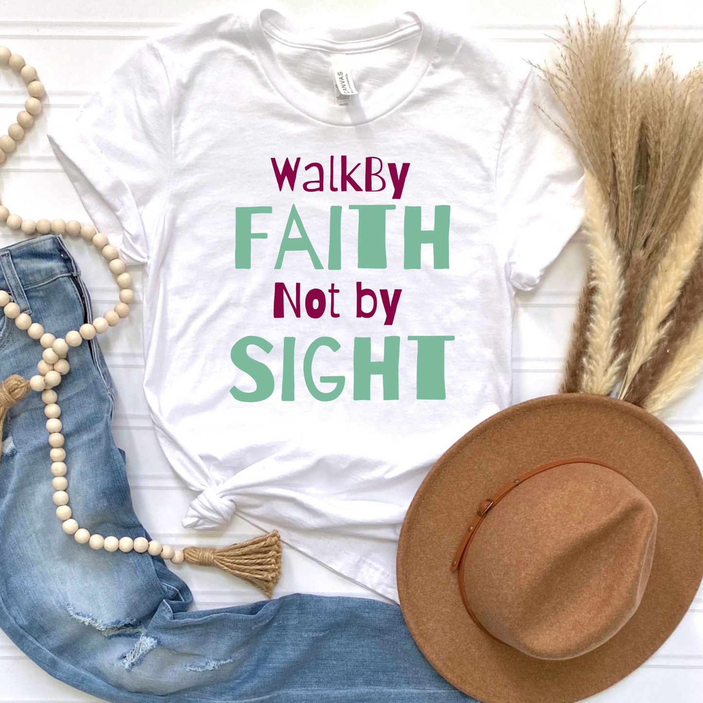 Walk by Faith Graphic Tee