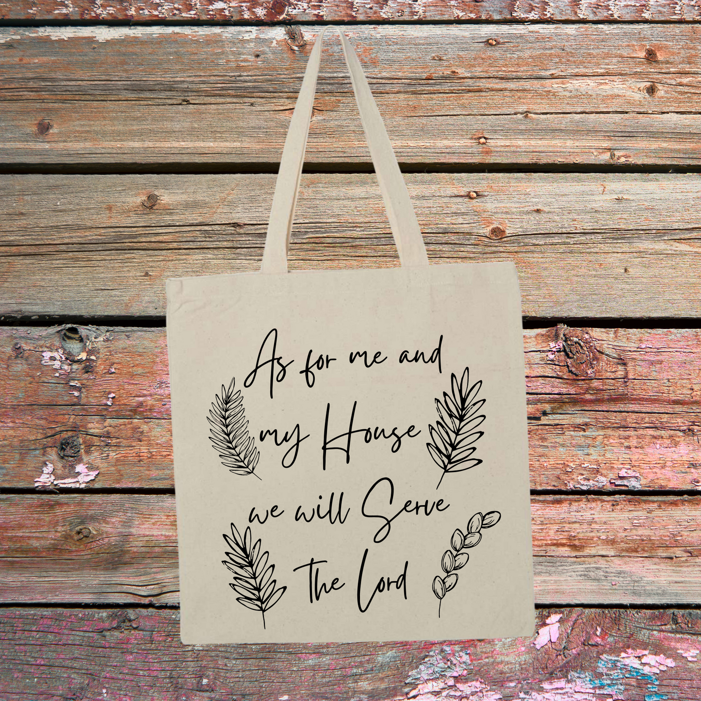 As for me and my House Tote