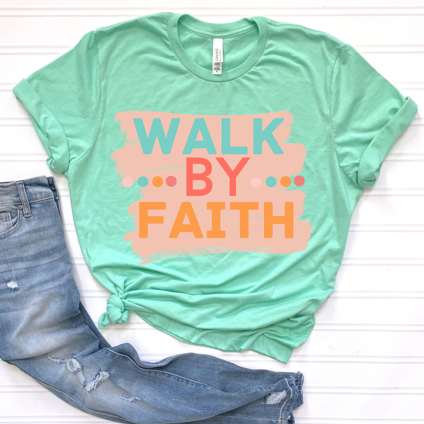 Walk by Faith Graphic Tee