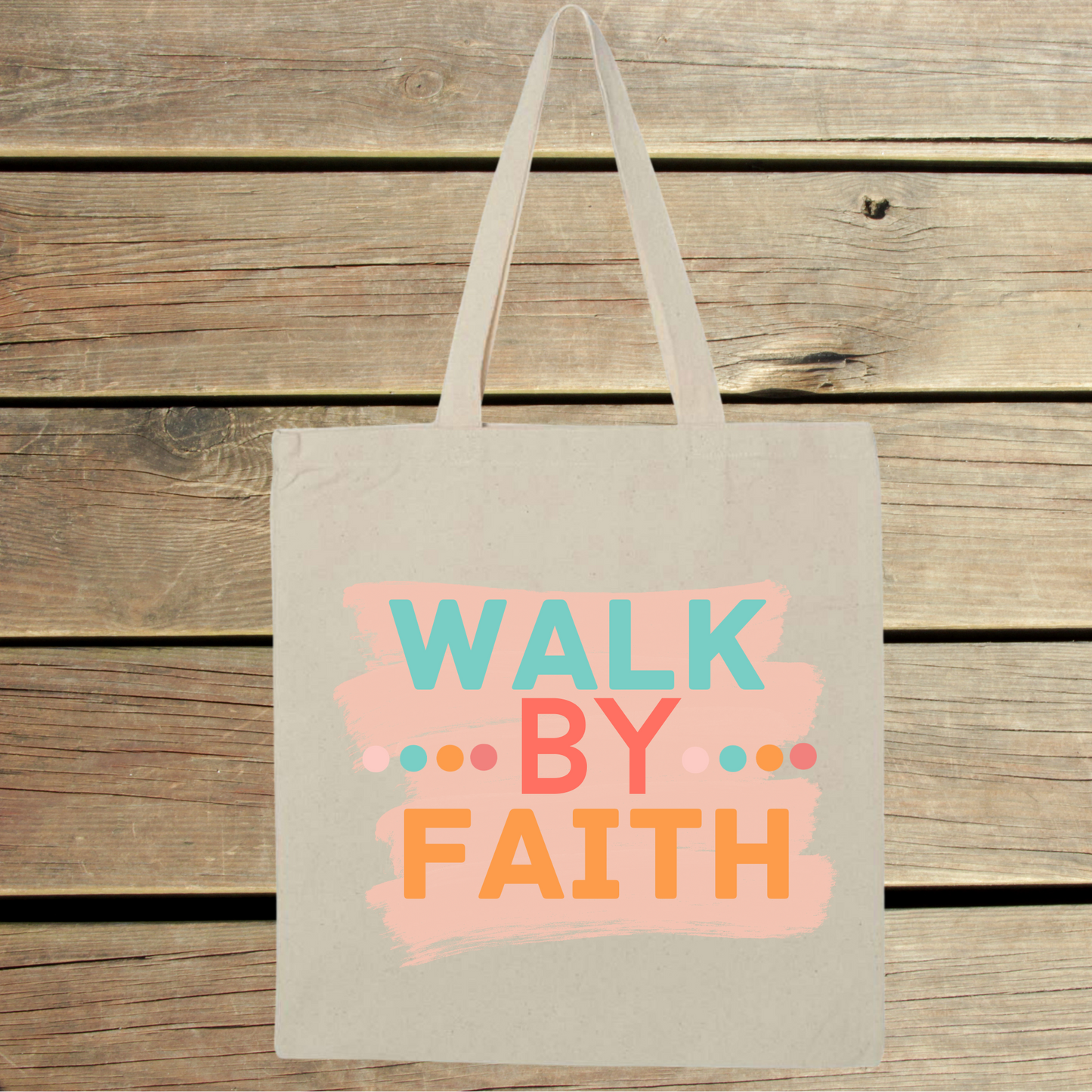 Walk by Faith Tote