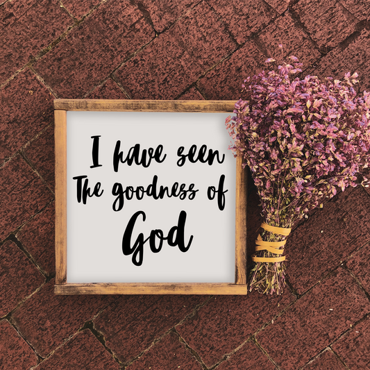 Goodness of God Wood Prints