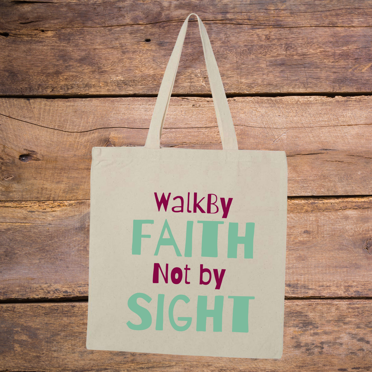 Walk by Faith Tote